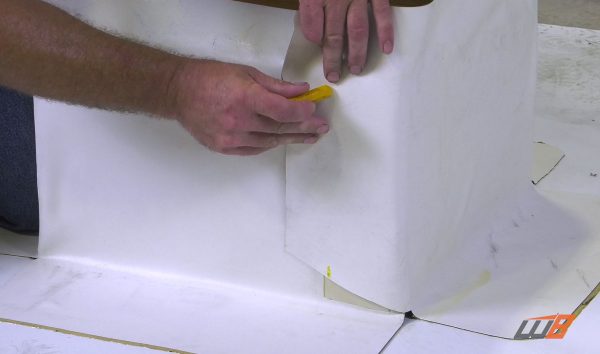 EPDM Pressure-Sensitive Curb Wrap